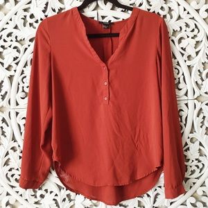 Rust blouse